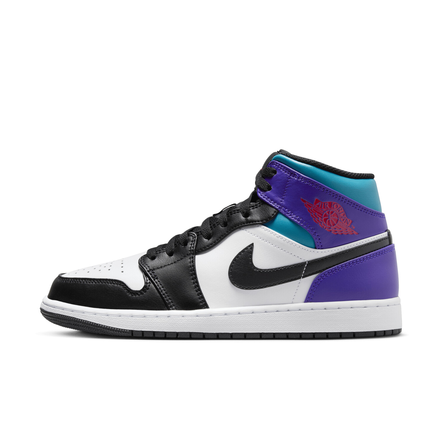 Nike Air Jordan 1 Mid DQ8426 white aqua purple ab 202 50 Preisvergleich bei idealo