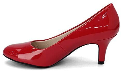 LifeStride Parigi Pump fire red patent