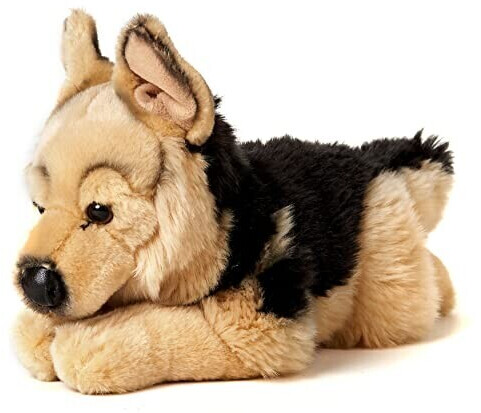 UNI-TOYS German Shepherd, lying down 37 cm
