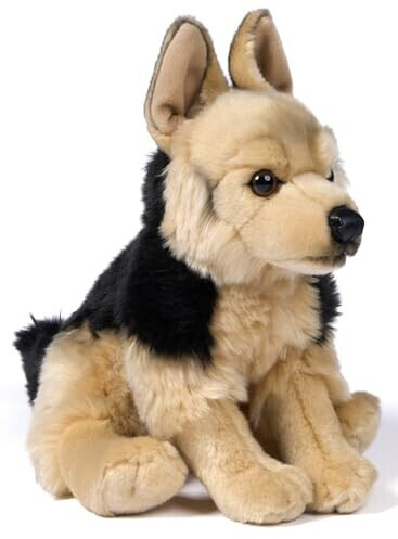 UNI-TOYS German shepherd dog, sitting 27 cm