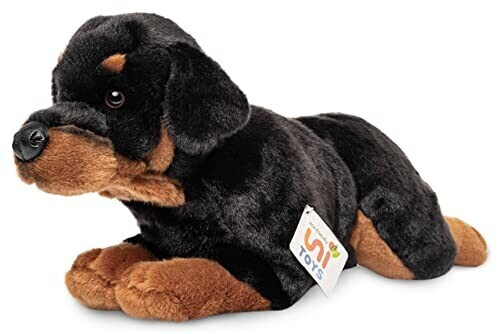 UNI-TOYS Rottweiler, lying down 39 cm
