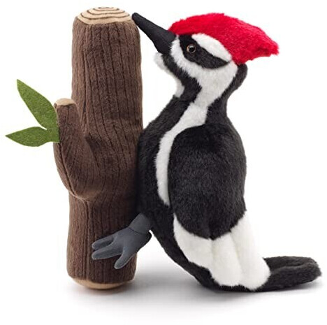 UNI-TOYS Woodpecker on trunk 27 cm