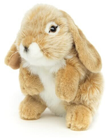 UNI-TOYS Ram rabbit, standing 18 cm beige