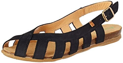 El Naturalista Stella Sandal with Heel black