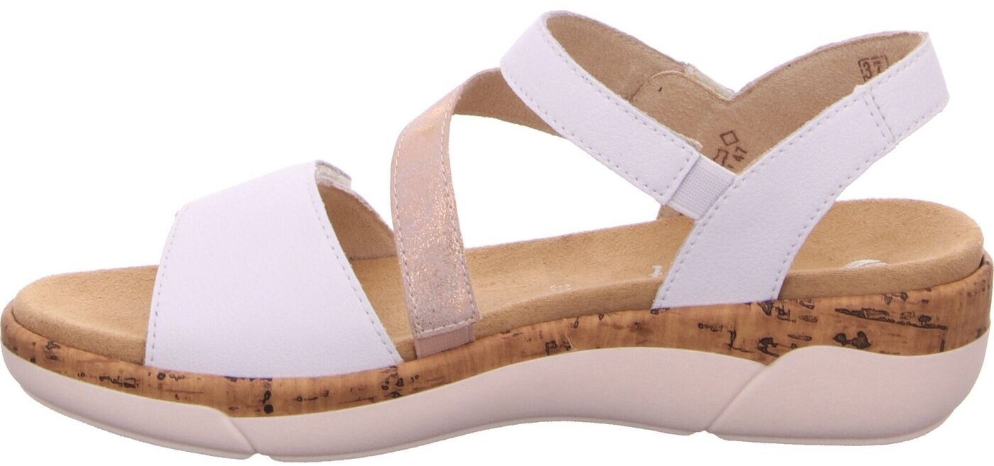 Remonte Dorndorf Strappy sandals R6860 white combo 80