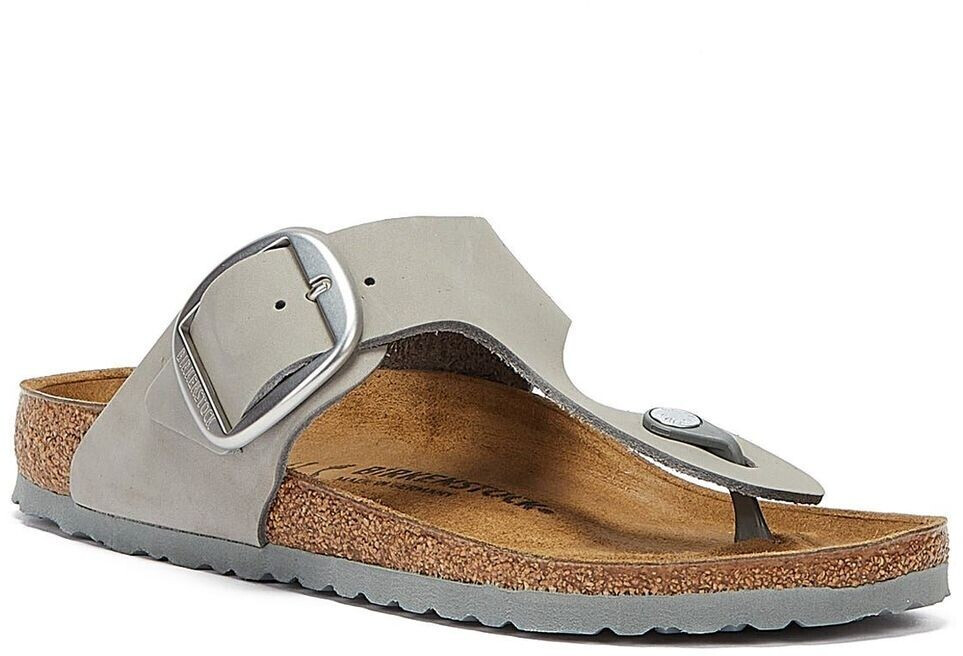 Birkenstock Gizeh Big Buckle Nubukleder dove gray normal ab 125 72 Preisvergleich bei idealo