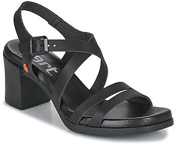 Art Cannes Sandal with Heel black