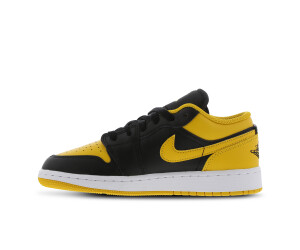 Black and yellow low top jordans outlet