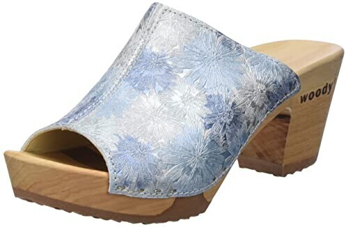 Woody Shoes Elly wooden shoe blue