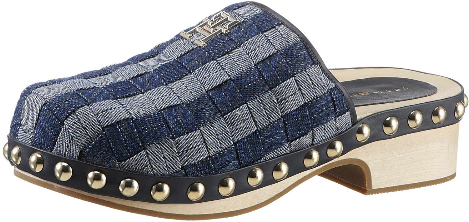 Tommy Hilfiger TH DENIM CONTRAST CLOG Clog retro look blue