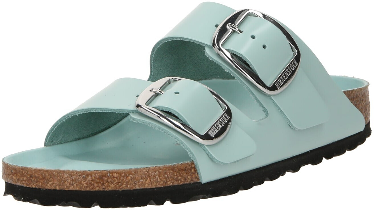 Birkenstock Arizona Big Buckle Natural Leather High Shine surf green narrow ab 119 95 Preisvergleich bei idealo