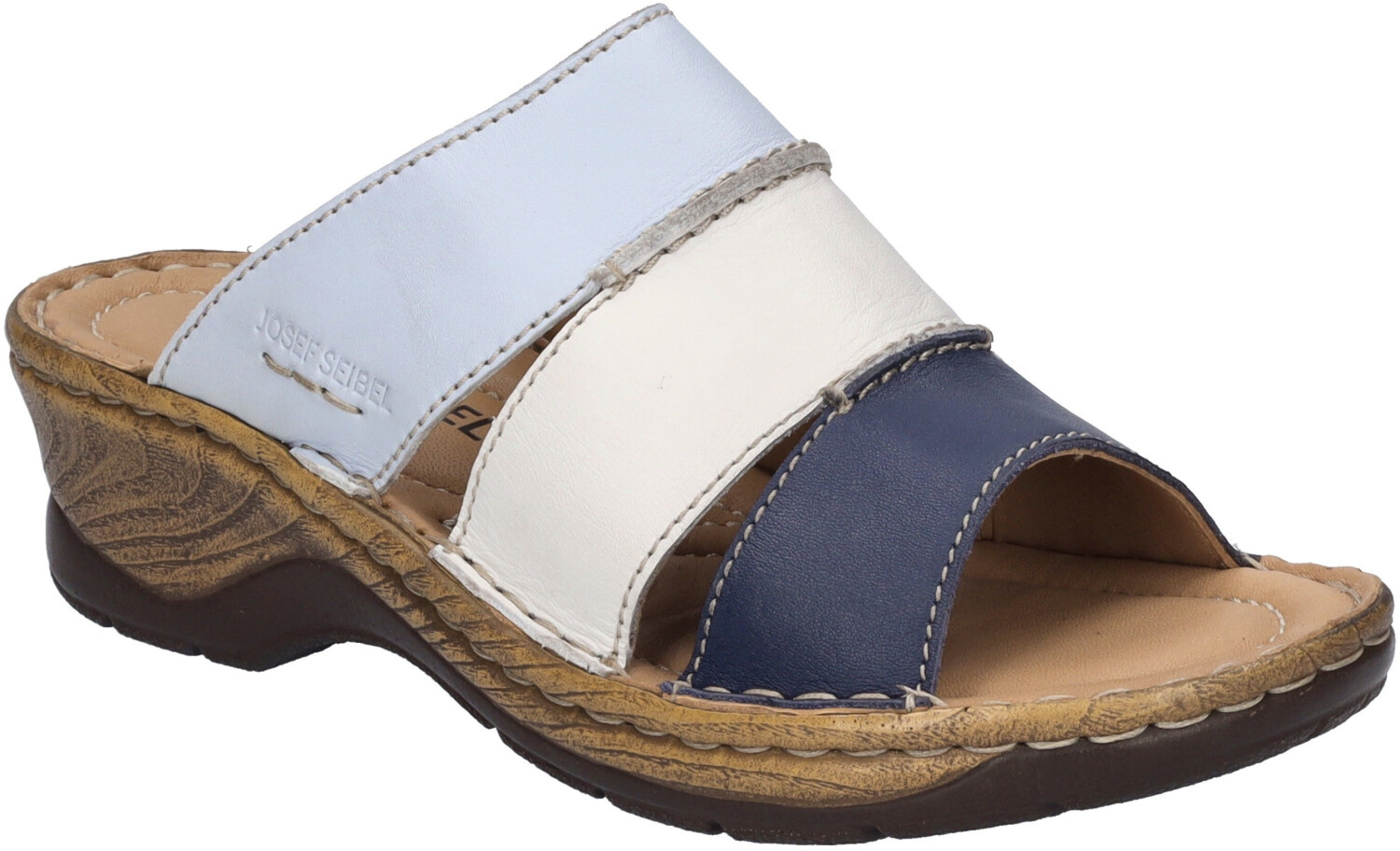Josef Seibel Catalonia 86 mule with cm heel blue