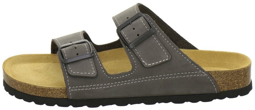 AFS Sporty Men's Leather Slippers Cork Footbed