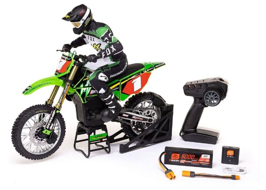 Losi RC Motorcycle Promoto MX Combo 1:4
