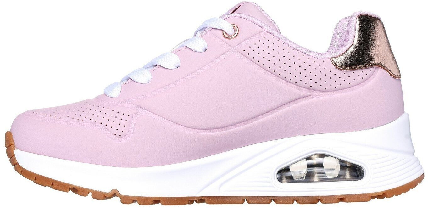 Skechers Uno Gen1 - Shimmer Away Kids rose