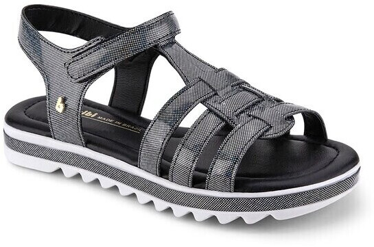 Bibi Sandals Flat Form 1198012 silver