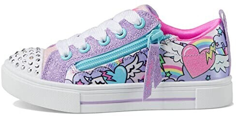 Skechers Twinkle Sparks Flying Hearts Sneaker lavender