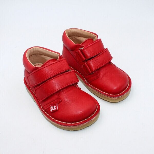 Pololo Half shoe Campo made of vegetable-tanned leather with Velcro closure