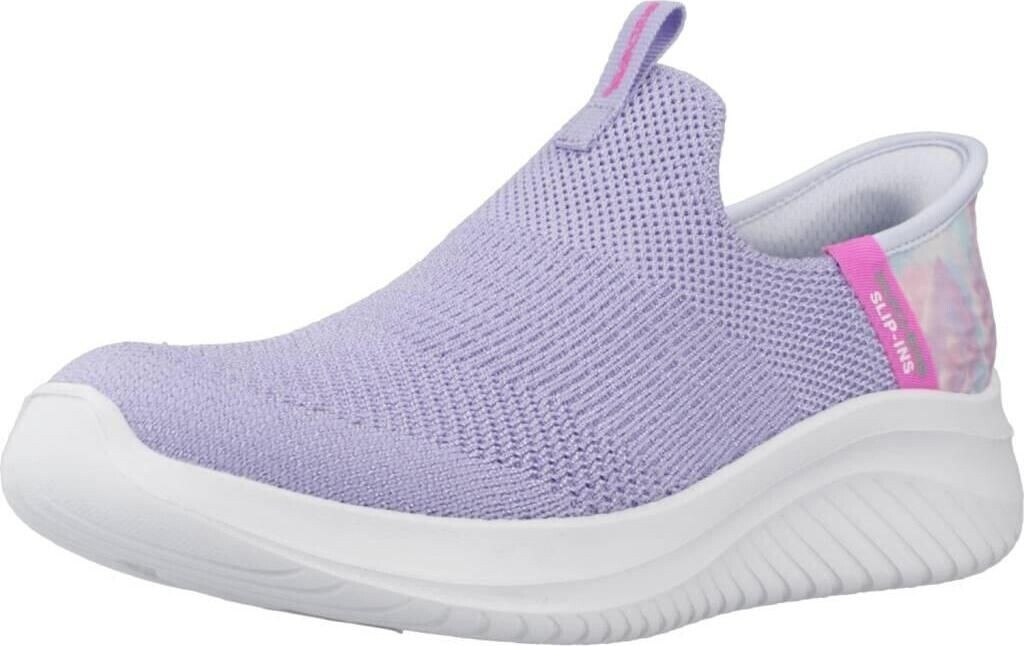 Skechers Girls Slip-On Lavender Mesh Multi Trim