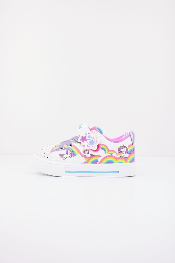 Buy Skechers Twinkle Toes Sneaker white synthetic multi trim from 32.77 Today Best Deals on idealo