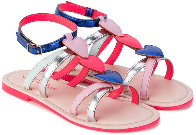 Billieblush Leather sandals pink