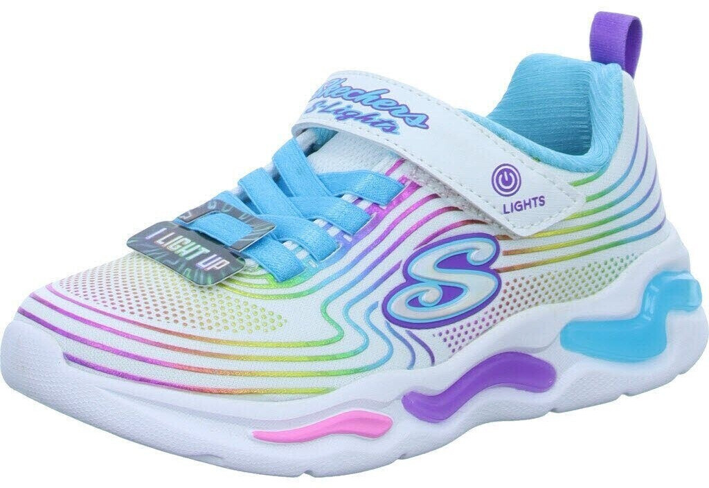 Skechers S Lights Wavy Beams Sneaker white