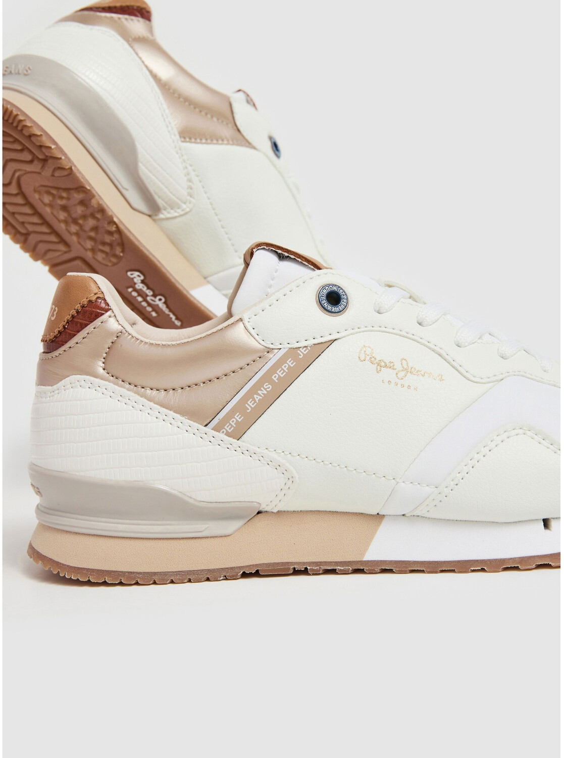 Pepe Jeans Street Trainers beige
