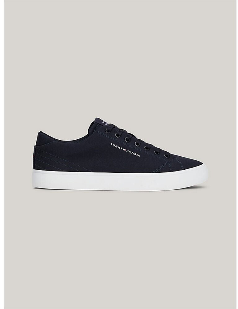 Tommy Hilfiger Hi Vulc Canvas Trainers blue