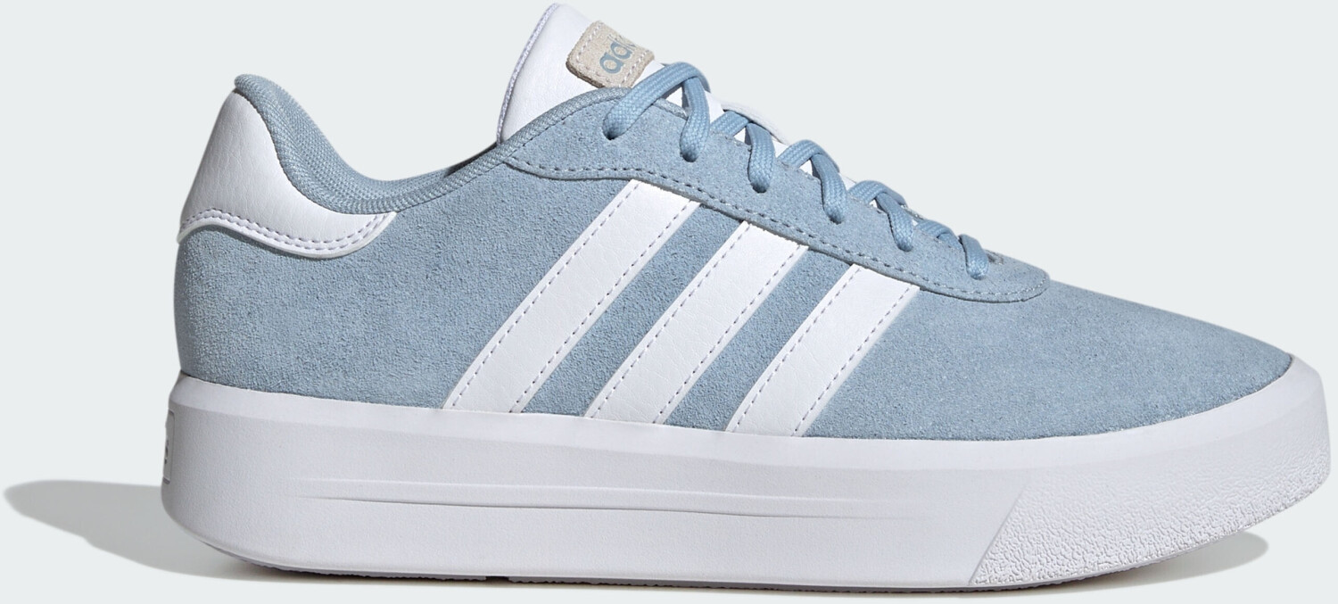 Adidas Court Silk Platform wonder blue/cloud white/cloud white