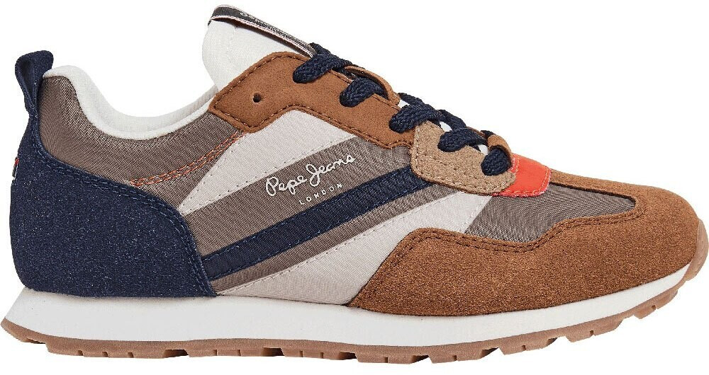 Pepe Jeans Foster Print Trainers brown