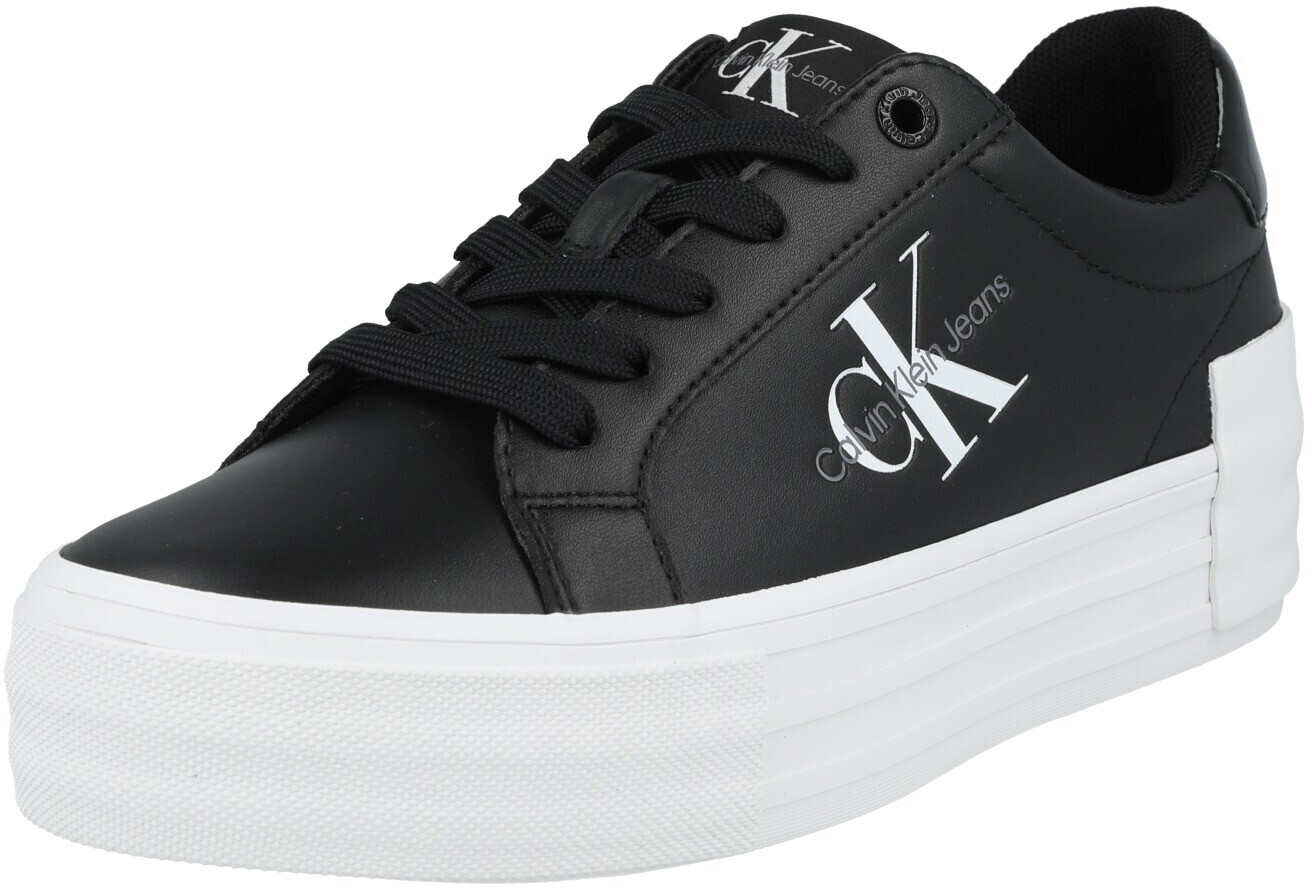 Calvin Klein Sneakers Bold Vulc Flatf Low Lace Lth Ml YW0YW01294 black
