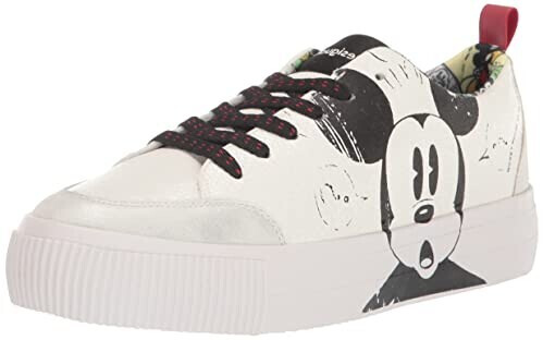 Desigual Shoes Street Mickey CRAC white