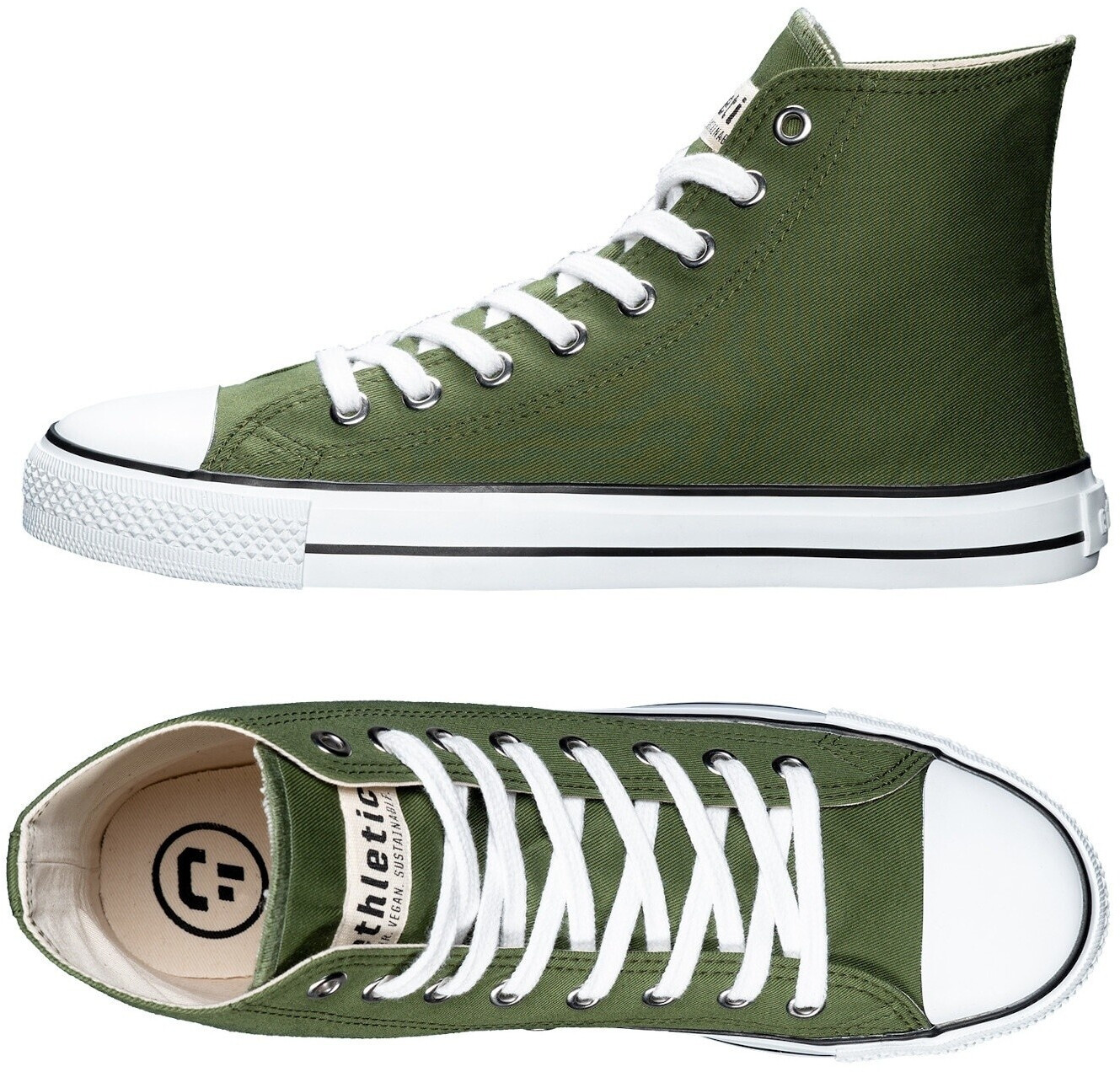 Ethletic Fair Trainer White Cap Hi Cut