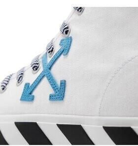 Off-White Sneakers Mid Top Vulcanized Canvas OMIA119S22FAB0010145 white
