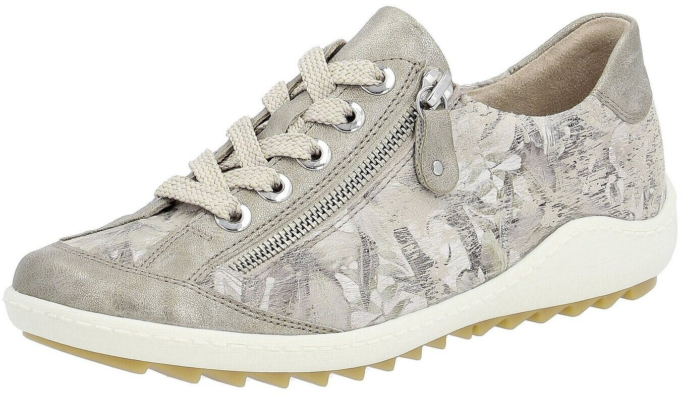 Remonte Dorndorf Lace-up shoe with removable insole beige