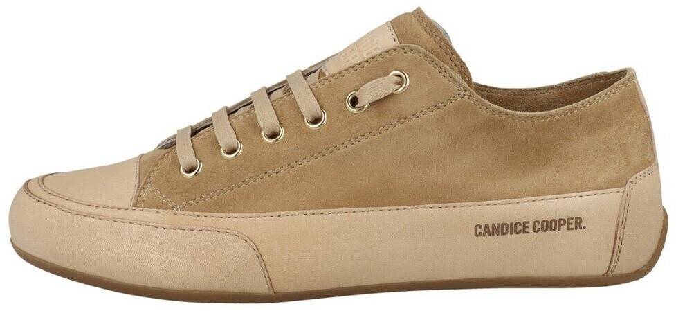 Candice Cooper Rock S-Sneakers suede leather vintage look light brown