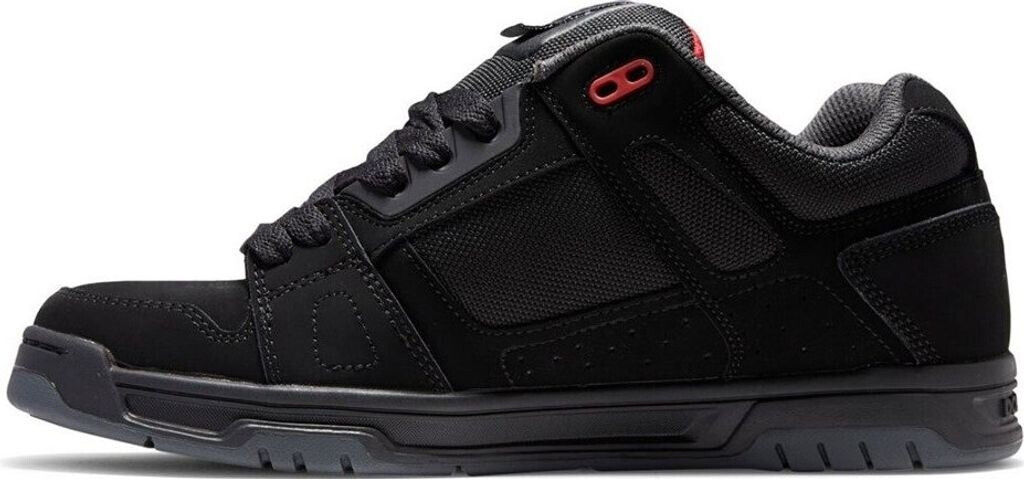 DC Shoes Hirsch Skate Shoe black grey red