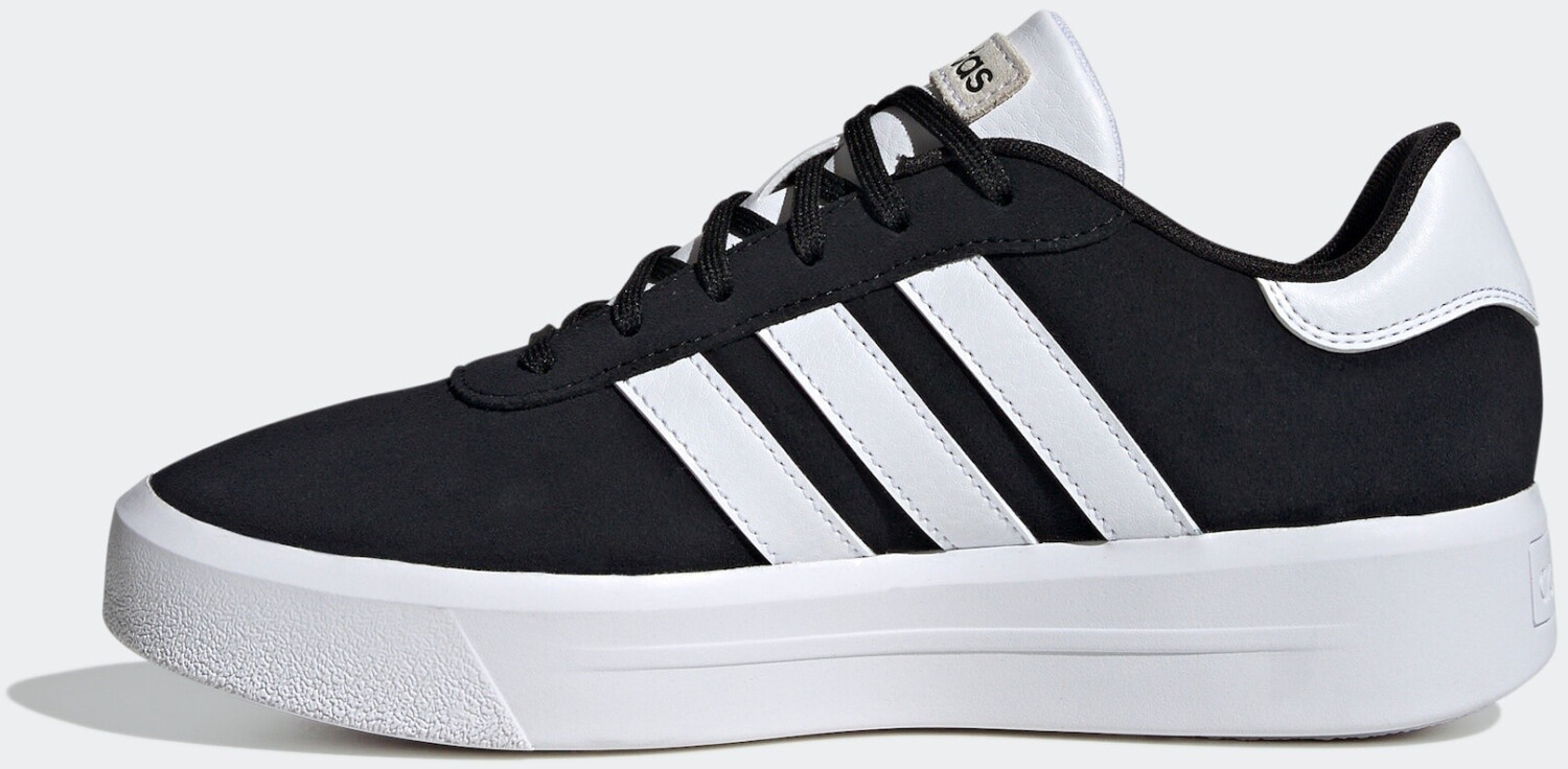 Adidas Court Silk Platform core black/cloud white/cloud white