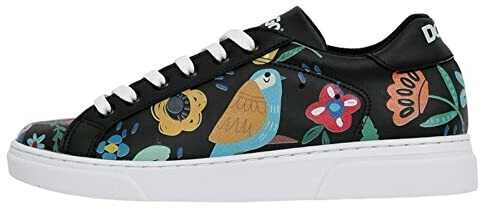 DOGO Vegan DamenAce Sneakers Flowers Birds