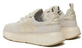 Adidas white swift run women's discount