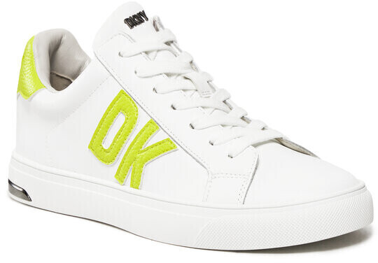 DKNY Sneakers Abeni K1486950 white fluorescent yellow