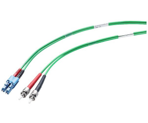 Siemens LC/ST LWL-Kabel 50/125µ OM2 1m grün