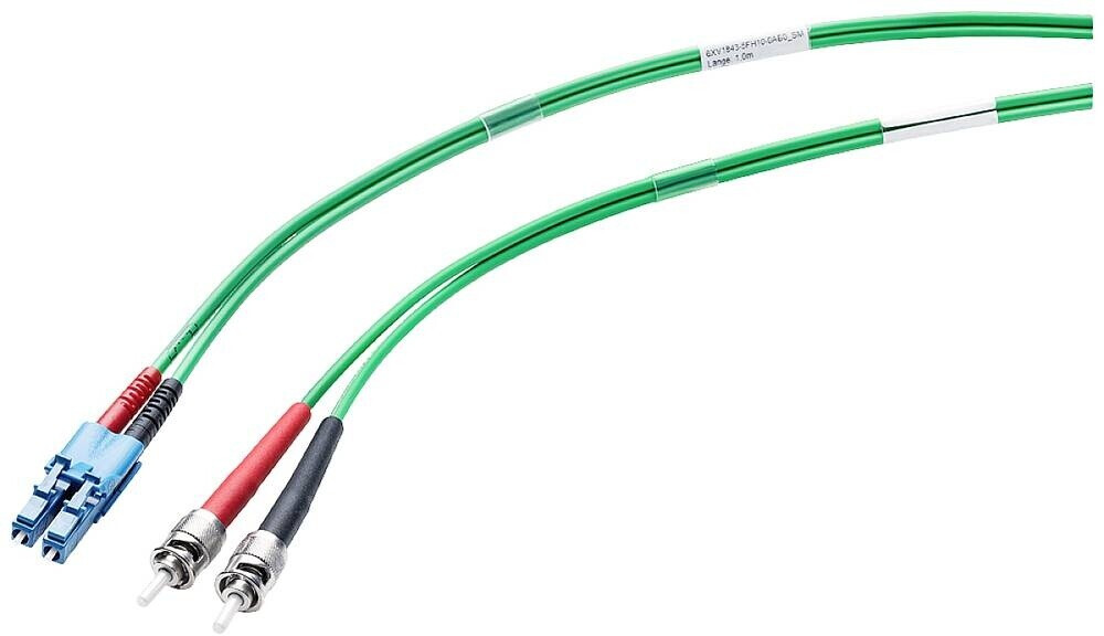 Siemens LC/ST LWL-Kabel 50/125µ OM2 1m grün