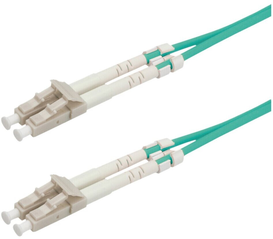 Roline LC/LC Fibre Optics Cable 50/125µ OM3 15m Blue