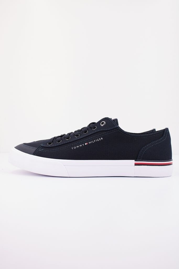 Tommy Hilfiger Corporate Vulc Canvas Trainers blue