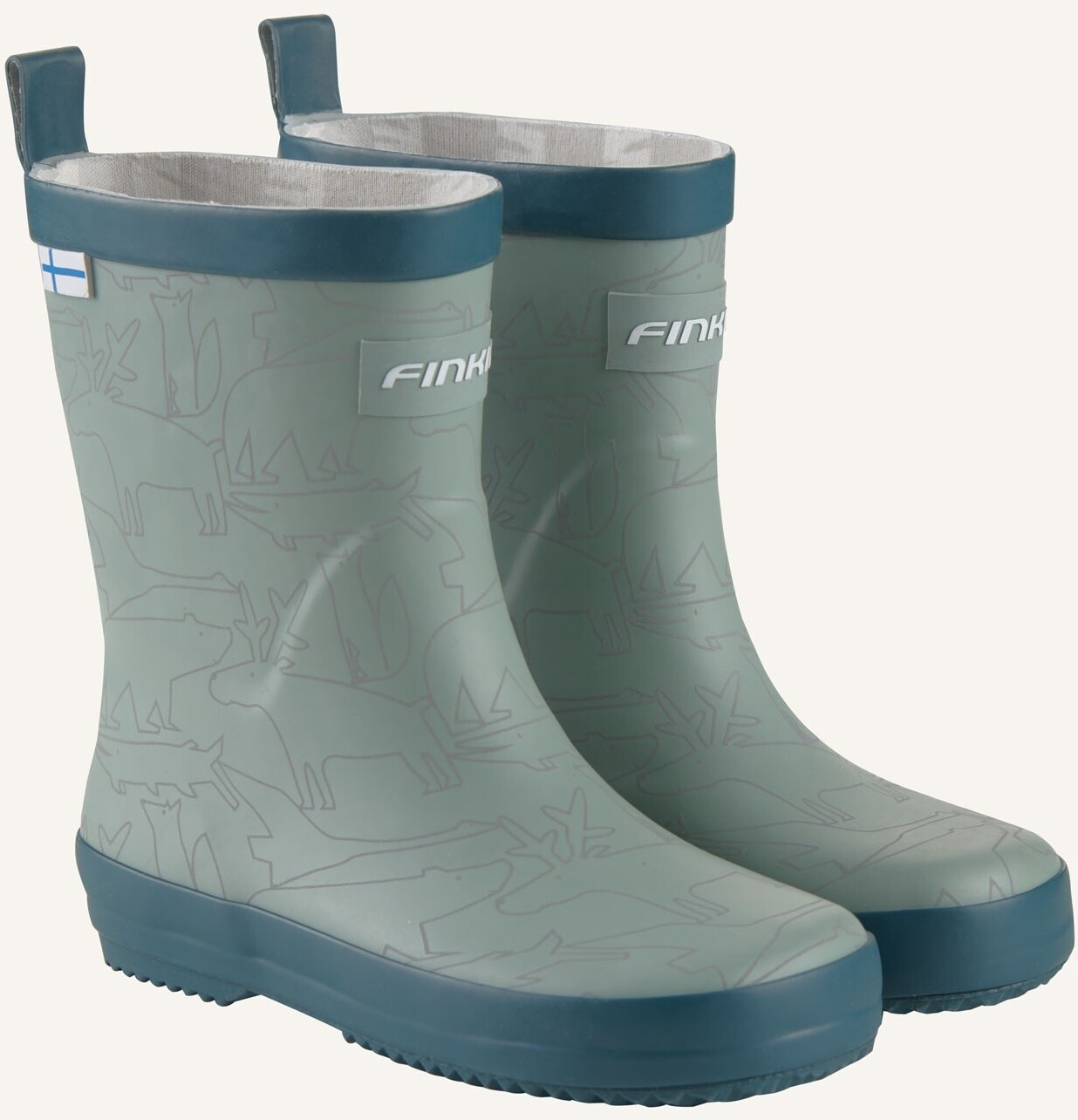 Finkid Kumi green bay reflective 337000