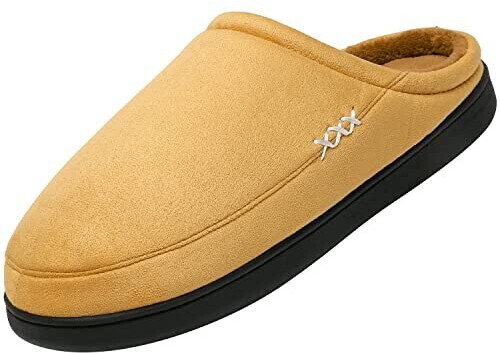 Mishansha Winter Slippers Memory Foam Slippers Non-Slip Slipper brown