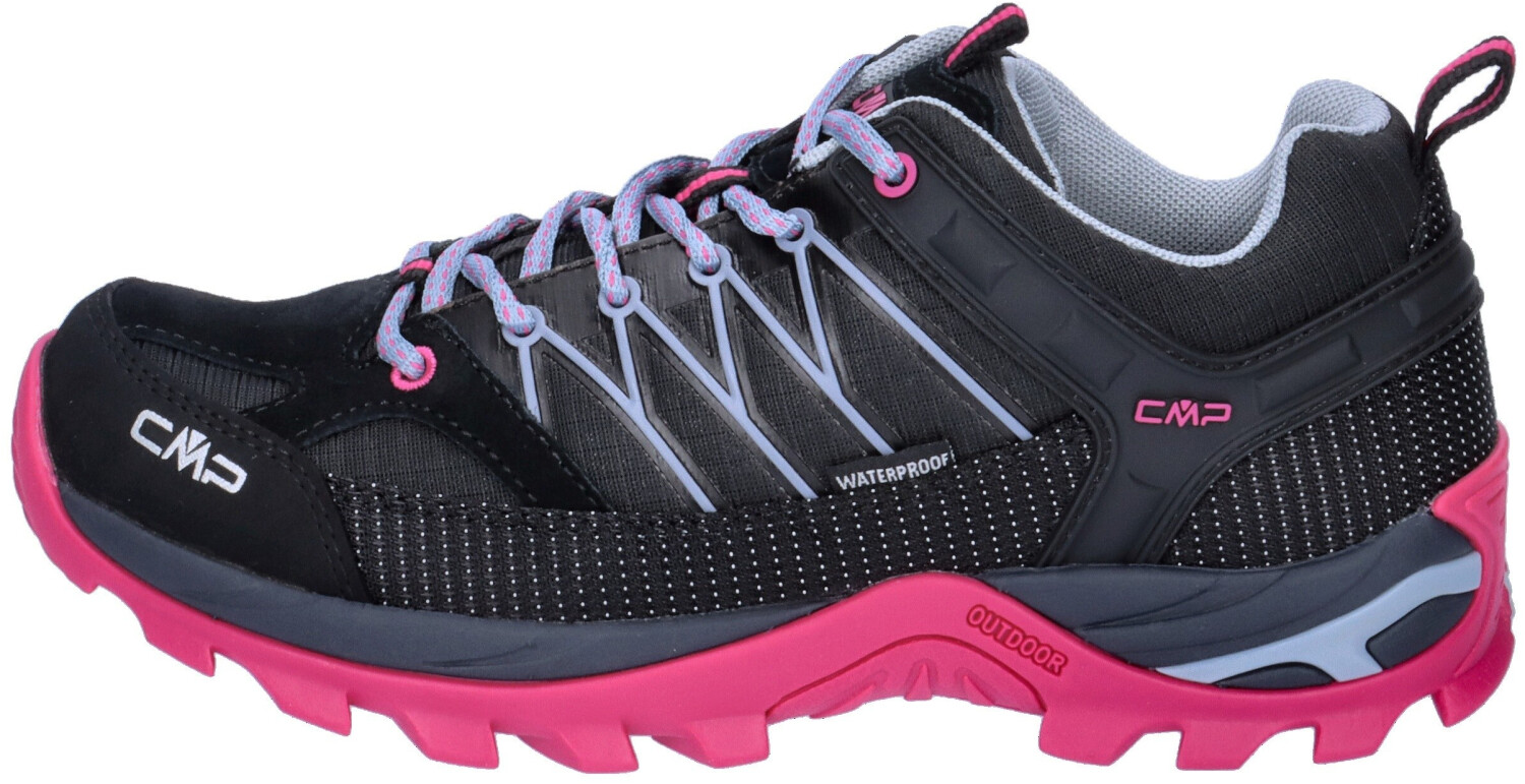 CMP Trekking Shoes Rigel Low 3Q54456 anthracite-fuchsia