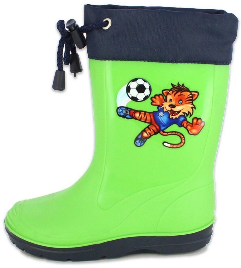 Beck Boys Tiger Rubber green