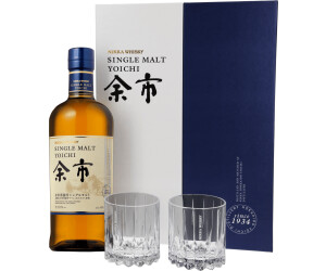 Nikka Japanese Yoichi Single Malt with 2 Glass Gift Set ab 74,9